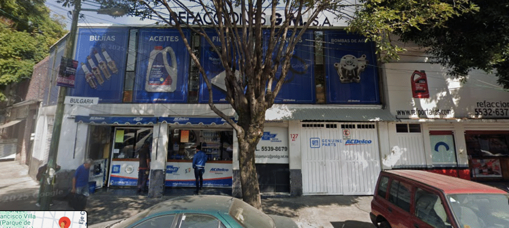 Refacciones Gm Benito Juarez cdmx