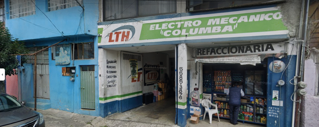 Refaccionaria Columba Alvaro Obregon